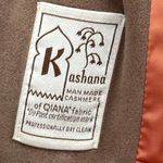 Vintage Union Made Alorna NY Taupe Fur Collar Man Made Cashmere Penny Lane Coat Tan Size undefined Photo 4