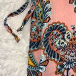 As You Wish Paisley Print Colorful Short Dress Photo 4