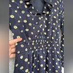 Whistles Aggie Navy Daisy Print Ruffle Dress Size 4 Blue Photo 7