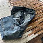 Paisley Sky Blue Straight Jeans Classic Denim Size 10 Photo 2