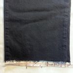 Mango MNG Women's Black Havana High Rise Cropped Straight Leg Jeans Size 22 NWT Photo 13