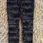 Danskin Now Sz S Fitted Black Leggings W Gray Print Dri More Photo 0