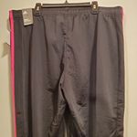 Adidas Pants Black Pink Stripes Regular Length XL Extra Large Photo 8