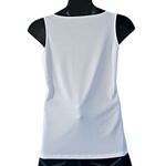 Susan Graver Modern Essentials Liquid Knit Tank Top White – Size Small – NWT Photo 5