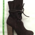 Ecote Carla Suede Brown Slouch Boots 7M Photo 6