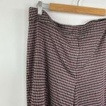 Nine West Womens Slacks Dress Pants Size 14 Houndstooth Career Office NWT Ankle Photo 5