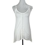 San Francisco City Lights Gypsy Girl Lace Cami Tank Top White Size XL NEW Photo 1