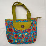 Large Tote Bag Paisley Print Multiple Photo 0