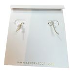 Kendra Scott Elle Drop Earrings Gold Iridescent Abalone Shell Oval Dangle New Photo 3