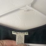 Blue‎ Plate Y2k Size Large Cotton Floral Boho Peasant Babydoll Black Tunic Top Photo 6