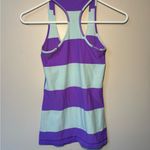 Lululemon Cool Racerback Bold Strip Power Purple Tank Sleeveless small W1256S Photo 6
