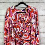 EXPRESS  Vibrant Print Long Sleeve Romper Size Large Photo 1