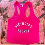 victoria's secret y2k 2000s hot pink racer back tank top Photo 0