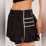 FP Movement Easy Tiger shorts pleated skort running workout highrise free people Black Size L Photo 7