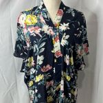 Loft  boho floral print kimono wrap size m/l Photo 11