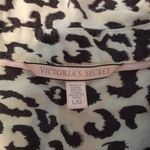 Victoria's Secret  Animal Print Pajama Gown 3/4” or Long Sleeves Size Large Photo 5