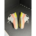 Ecco  Women's White/Peach Nectar Zip Flex Athletic Running Shoes Size 37 US 6-6.5 Photo 2