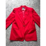 Sag Harbor ‎ Red Wool Blazer size 12 Photo 1