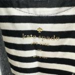Kate Spade  size XS black and white tank top‎ with keyhole back cotton blend Photo 3