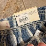 SO  | Blue and White Striped Wide Leg Pants Photo 5