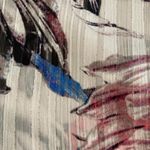 Jennifer Lopez  Floral Cold Shoulder Blouse - Pink, Black, Blue Photo 2