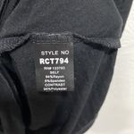 VICI  Black Lace Detail Short Sleeve V-Neck Shirt Size Small Photo 3