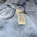 Levi's NWT  Xl Baggy Straight Women's Jeans 27X31 Light Blue  Removable Belt Photo 9