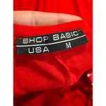 USA Red Striped Sleeve Raglan Tee Shirt Top Womens Medium 4th of July Photo 4