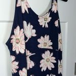 SO Navy Floral Tank Maxi Dress Photo 1