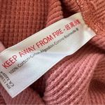 Free People  Early Night Leggings Waffle Knit In Dusty Rose Size M Photo 12