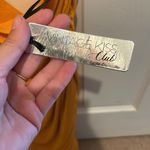 Womens New Vintage Kiss Club One Shoulder Dress Orange Size L Photo 3