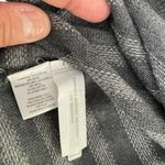 Loft Ann Taylor Women's Gray Striped Short Sleeve Wool Blend Sweater Sz S Photo 7