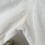 Reformation Weiss White Linen Wrap Dress Size Small Photo 12