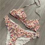 Shade & Shore  Multicolor Floral Bikini Photo 0