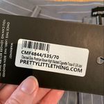 Pretty Little Thing  Charcoal Gray Pinstripe Woven High Waisted Cigarette Pants Photo 3