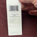 Eileen Fisher Crewneck Box Top Womens Burgundy Size Medium Thin Sweater NEW Photo 2