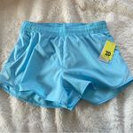 All In Motion Women's Run Shorts Light Blue 3 Inseam Size XL Photo 3