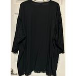 Blue Sky Women's Handmade in Bali Black‎ Embroidered Open Front Jacket No Size Black Size XXL Photo 1