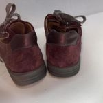 Hartjes Phil Sneakers Eggplant Suede Walking Minimalist Comfort Shoes Sz 5 Red Photo 11