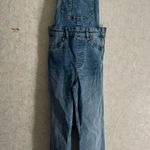 Divided by H&M women's size 2 denim bibs overalls Photo 1