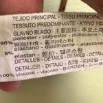 ZARA baby blue red polkadot semi sheer draped blouse Photo 5