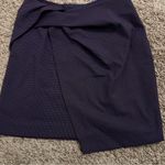 Babaton Aritzia  Jethro Blue Plaid Twisted Assymetric Mini Skirt Photo 3