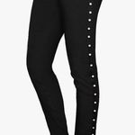 Hybrid & company | ladies pull on Pearl embellished leggings. Size: L. Photo 16