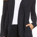 Barefoot Dreams  CozyChic Lite in Black‎ Front Pockets Size XS Photo 0