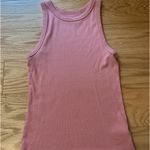 A New Day  Pink Ribbed Tank Photo 0