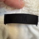 ATM Anthony Thomas Melillo Fuzzy Teddie Sherpa Fleece Cozy Hoodie Medium Tan Photo 2