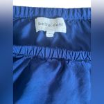 Bella Dahl  Shirred Bubble Top Midnight Medium Photo 7