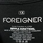 Foreigner Since 1977 4 Ever Rock Band Oversized T-Shirt Size 1X Photo 3