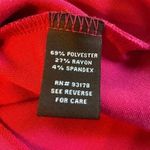 Adrienne Vittadini  HOT PINK‎ & ORANGE ZIPPER DRESS SIZE 4 Photo 11