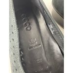 Ecco Felicia Perforated Slip On Shoes Nubuck Leather Black Size 37 EU 6.5 US Photo 3